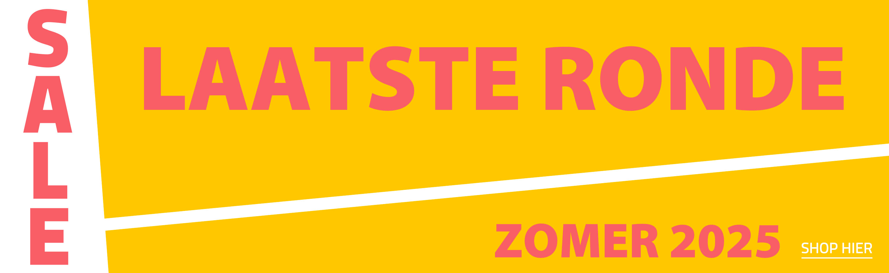 Laatste ronde ZOMER SALE