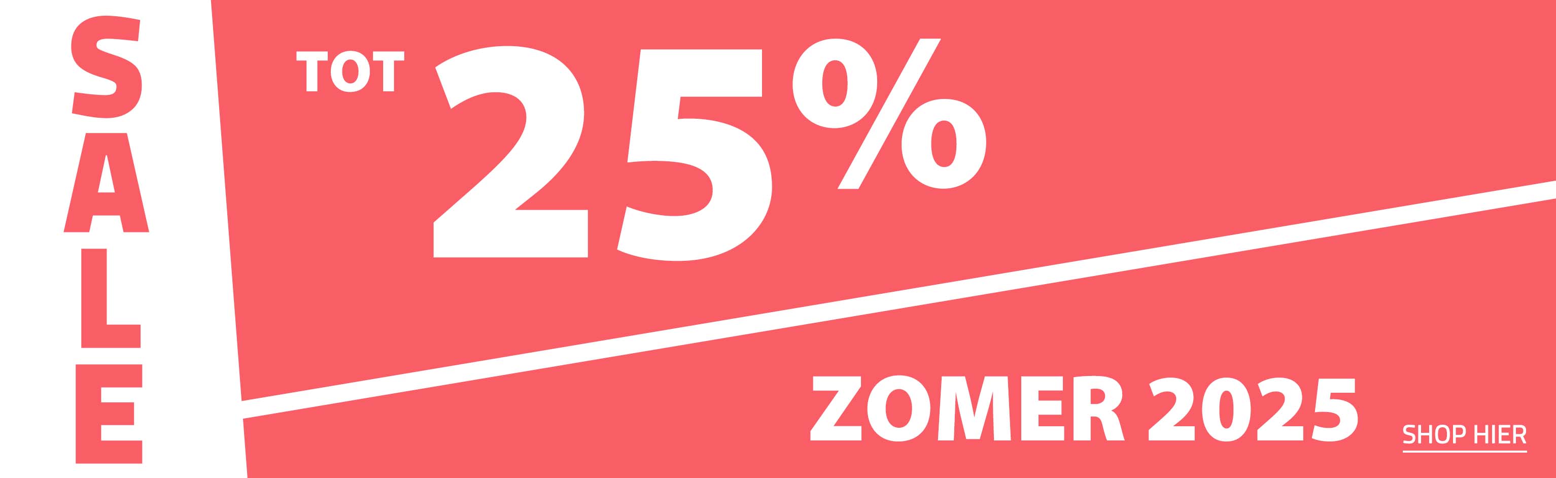 Zomer SALE 2025