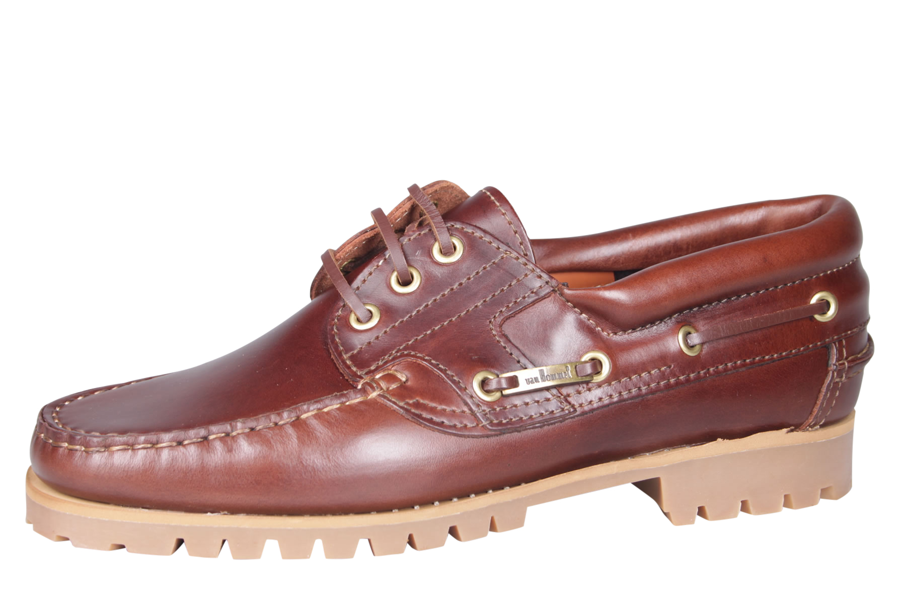 Scorch Vervloekt Rondsel van Bommel SBM-30001-27-01 Boat Shoe Veterschoenen bruin