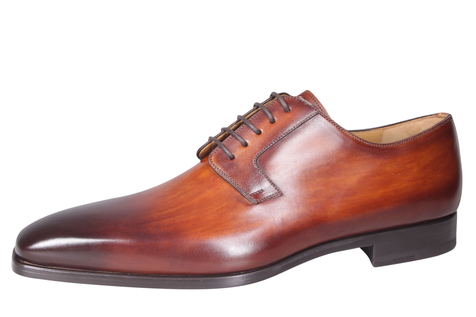 Vooruitgang Zuidwest inrichting Magnanni 22009 Veterschoenen cognac