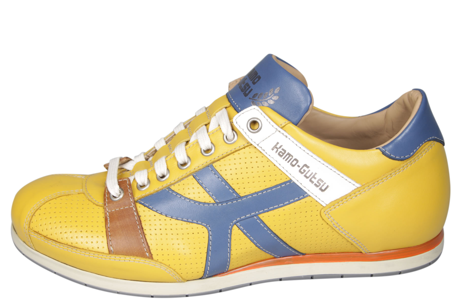 Kamo Gutsu TIFO 044 Gele Sneaker Wijdeman Heren Schoenen kamo-gutsu-tifo-044-gele-sneaker-wijdeman-heren-schoenen