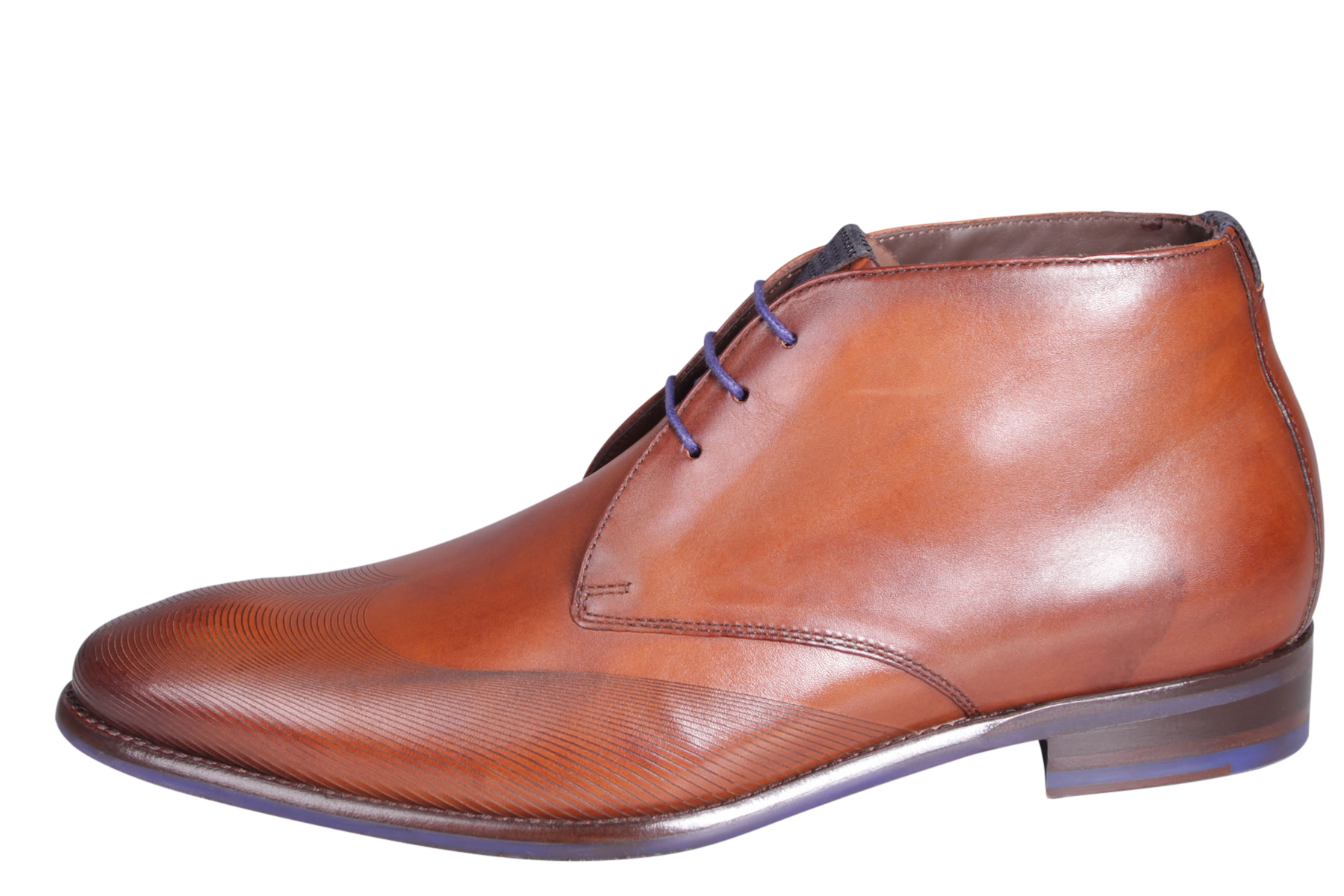 Floris van Bommel SFM-50102-24-01 Veterboots cognac