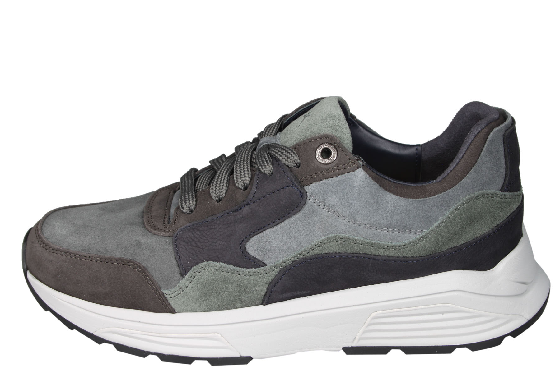 『HAMI VEN 6337 BLACK×SILVER』 Xsensible Next Generation 33200 Golden gate Grijze Sneaker