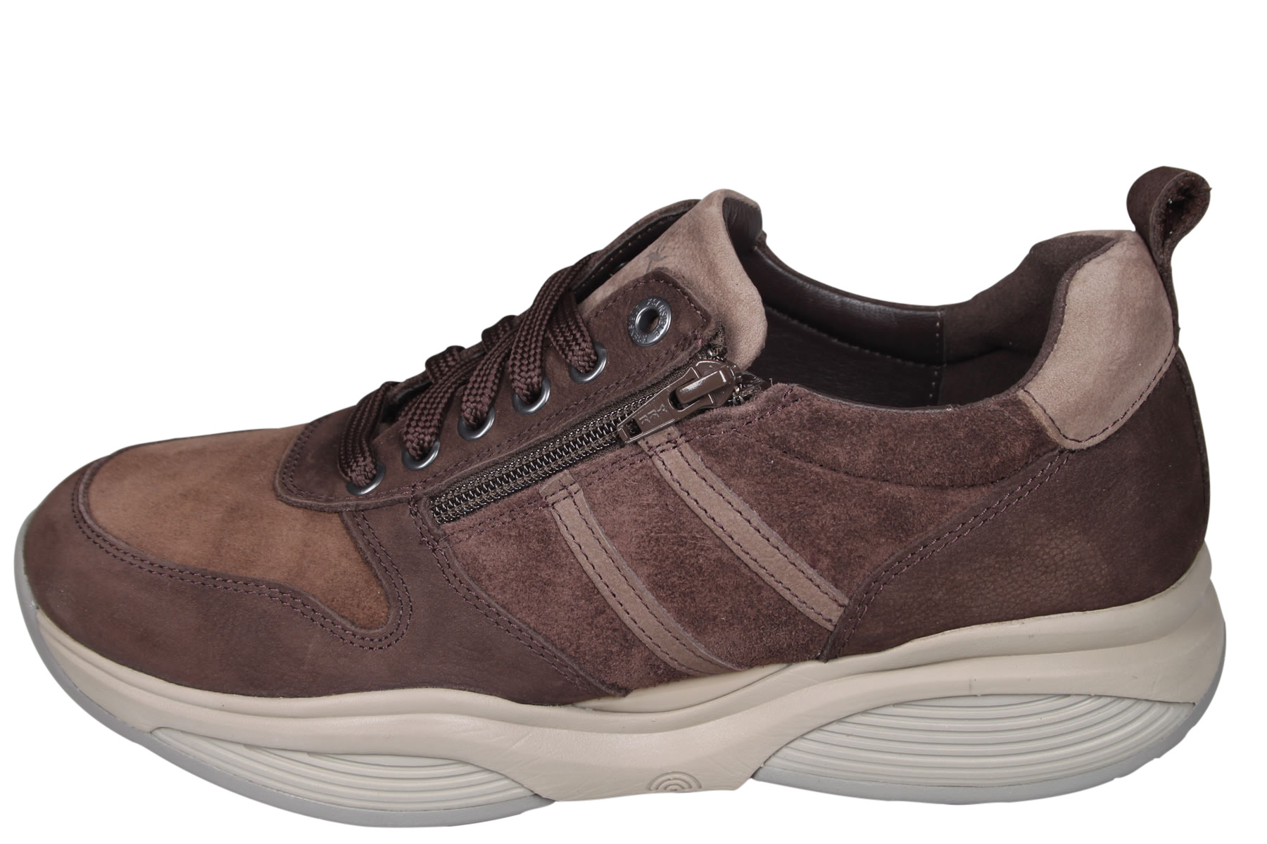 Xsensible SWX 30073 Swx3 Bruine Sneaker | Wijdeman Heren