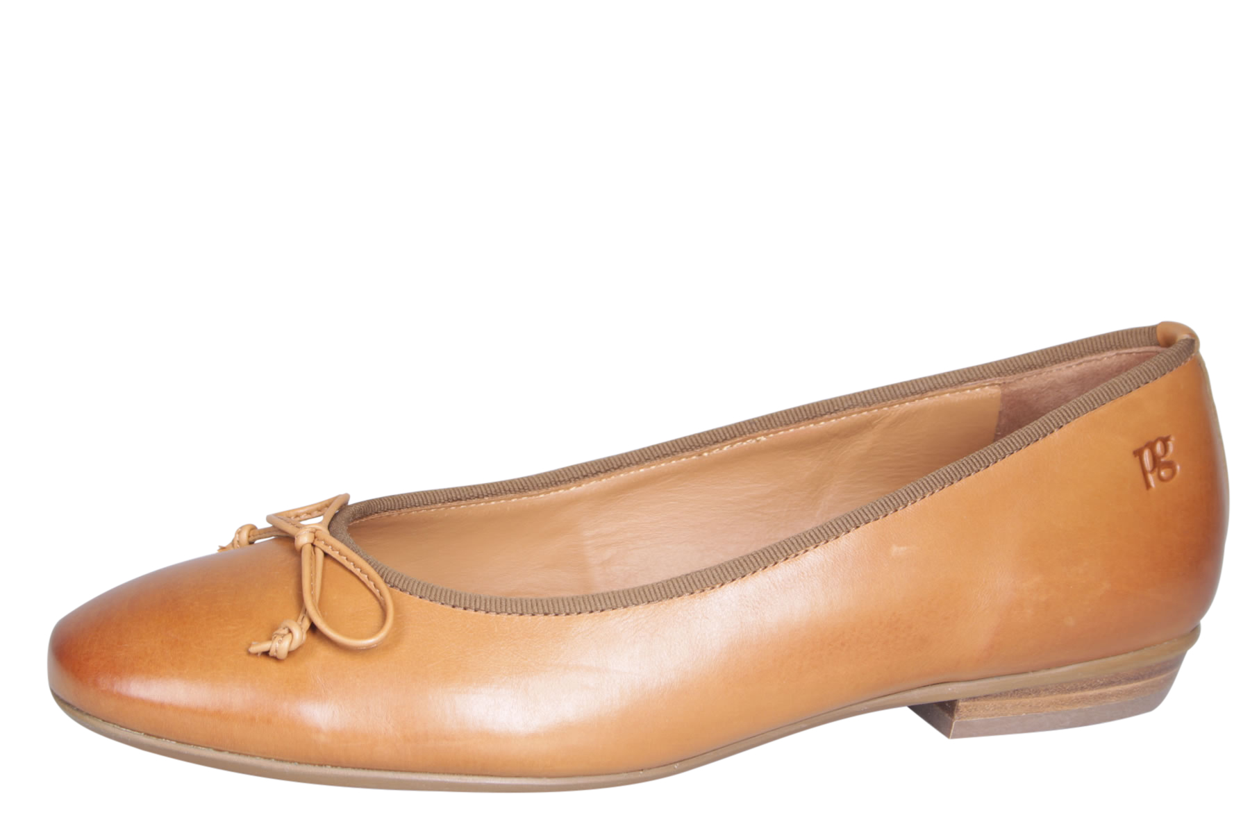 paul green peeptoe ballerina