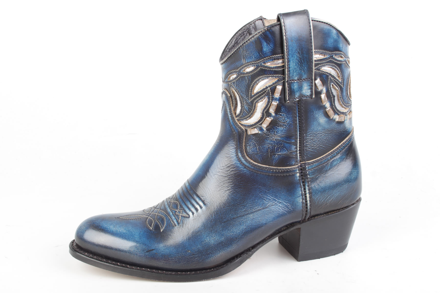 Sendra 13375 Enkellaarzen blauw Sendra 13375 Enkellaarzen blauw