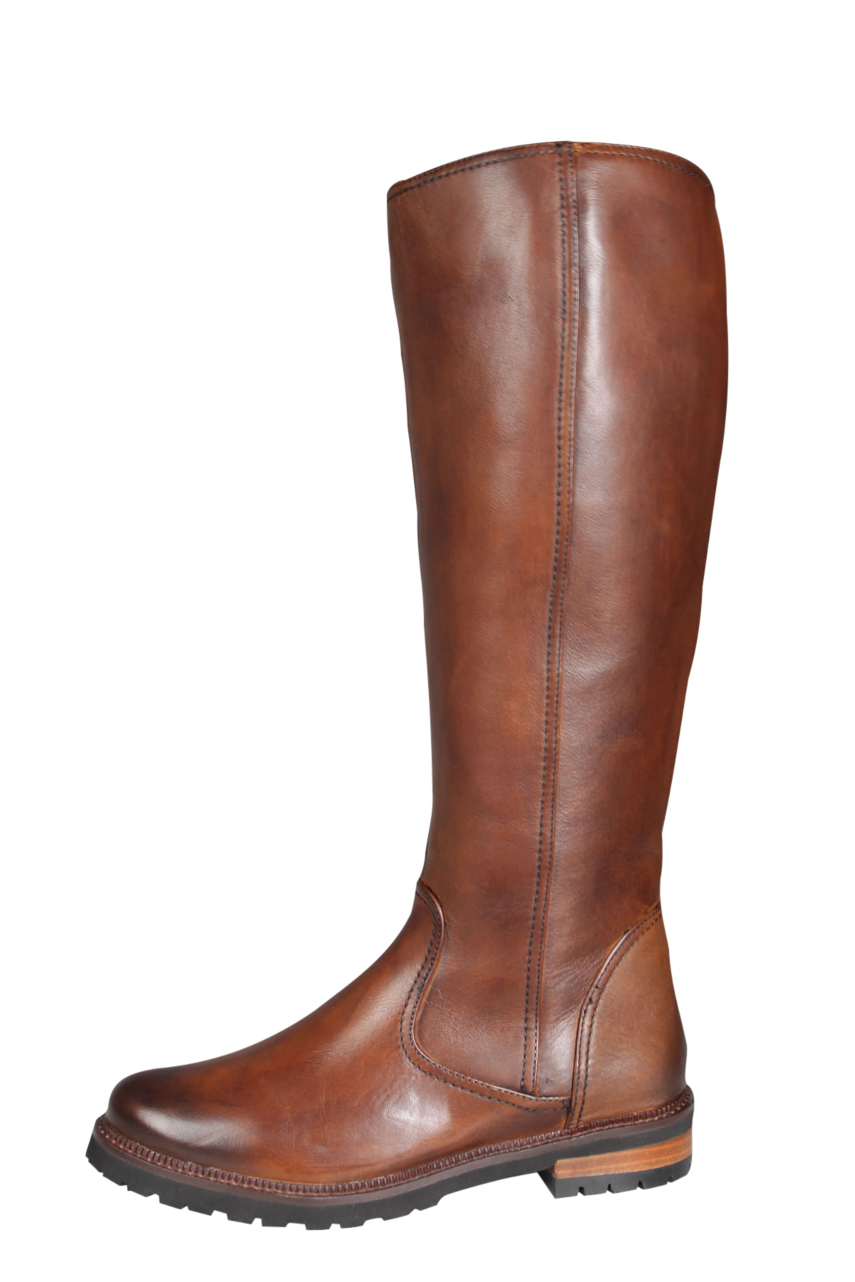 Everybody 39890 Lange laarzen cognac