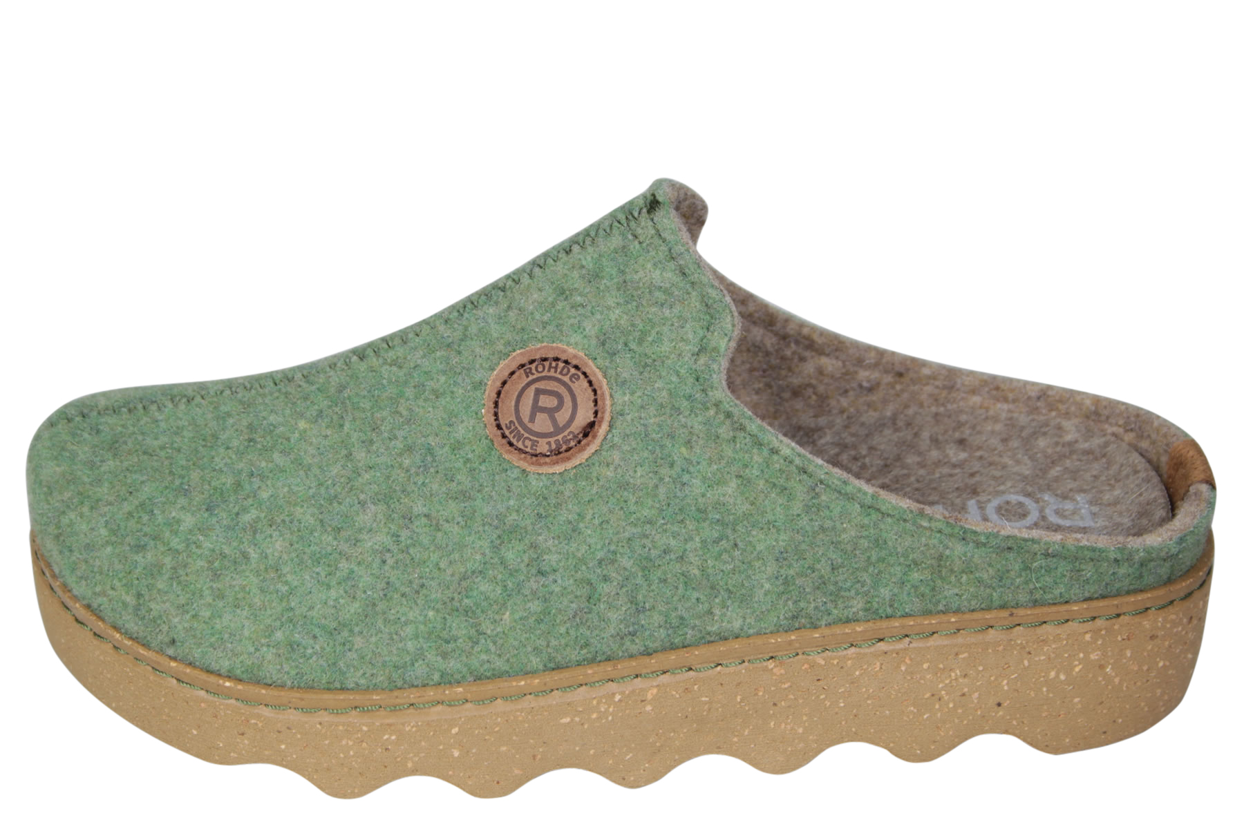 Pantoffel Rohde Women Foggia 6120 Pesto Pantoffel Rohde Women Foggia 6120 Pesto