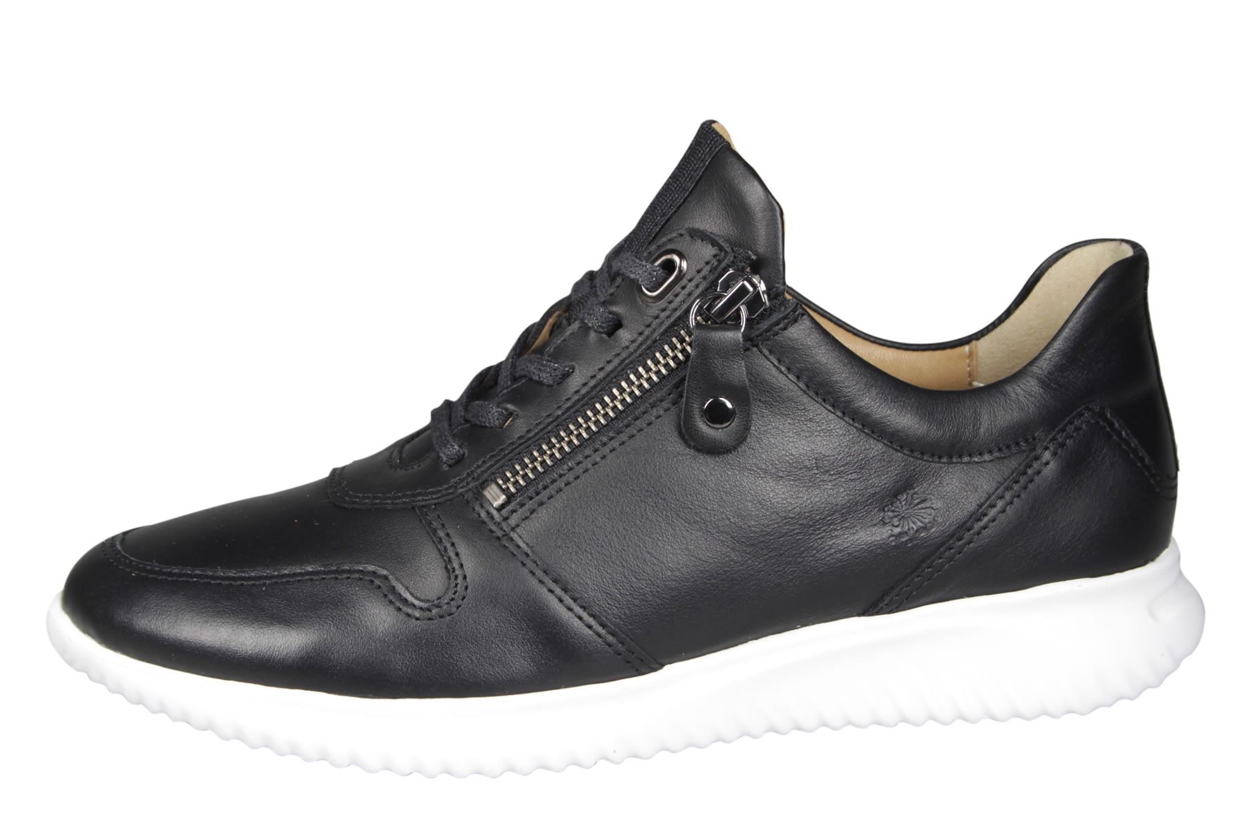 Hartjes 162.1105 99 Breeze Zwarte Sneaker Wijdeman Dames Schoenen