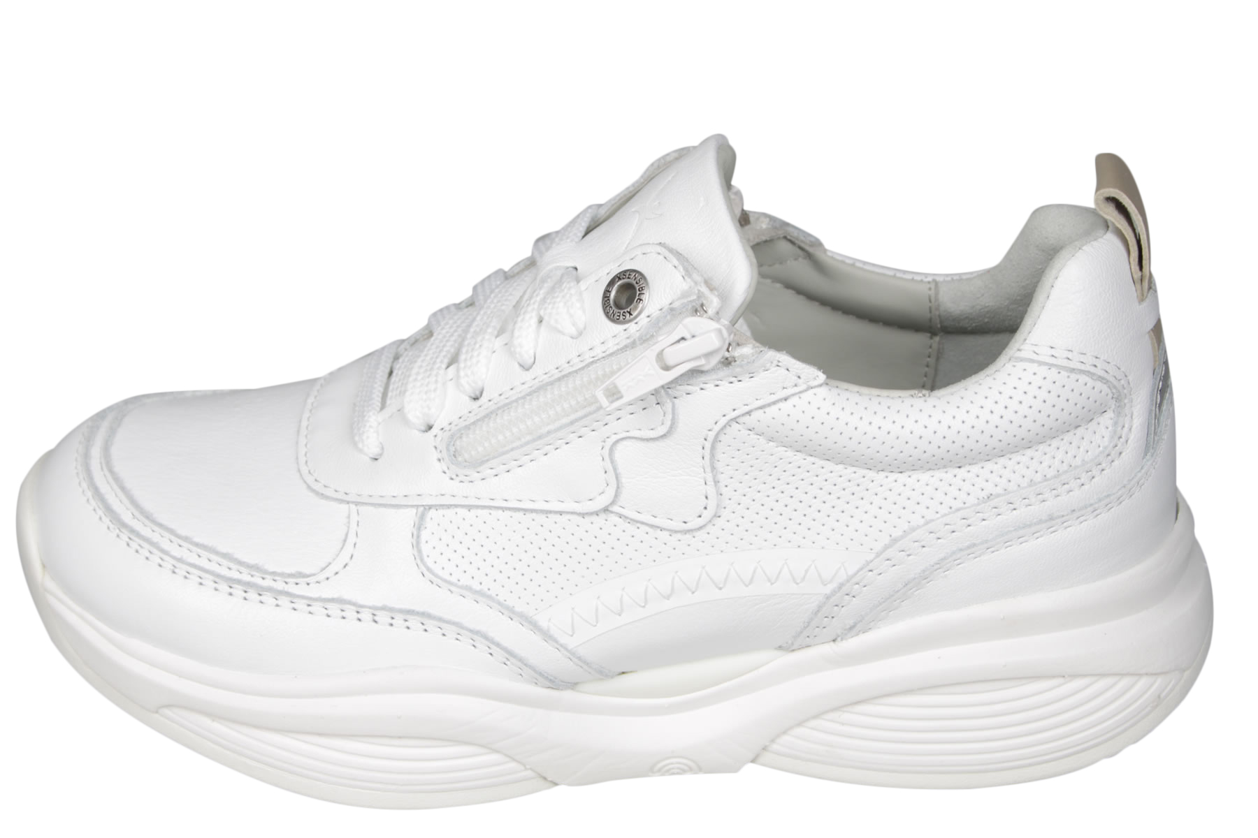Xsensible SWX 32005 Swx21 Witte Sneaker Wijdeman Dames