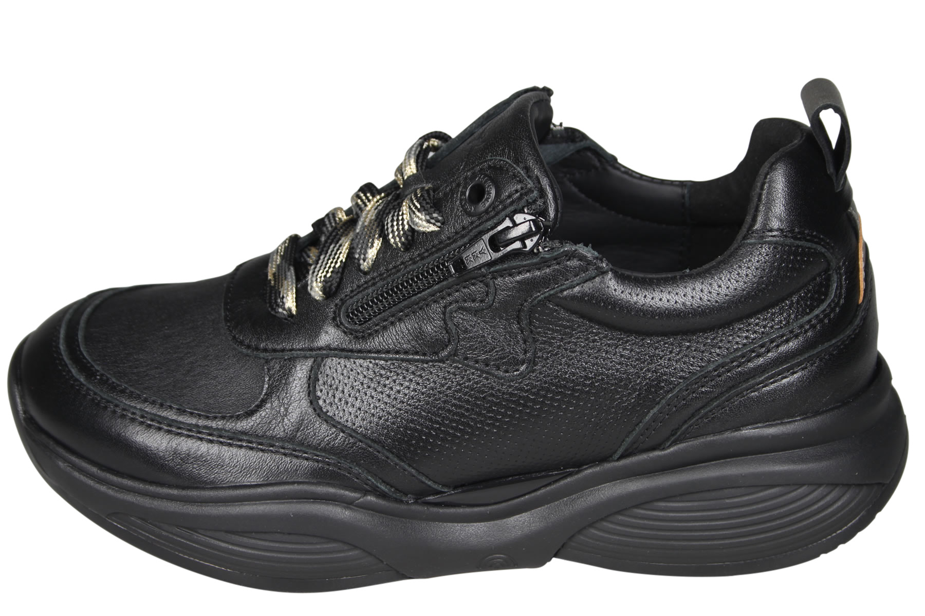 Xsensible SWX 32005 Swx21 Zwarte Sneaker | Wijdeman Dames