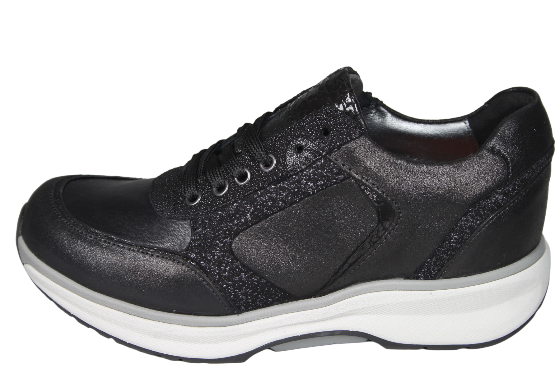 Xsensible Stretchwalker 1.1 30151 Georgia Zwarte Sneaker