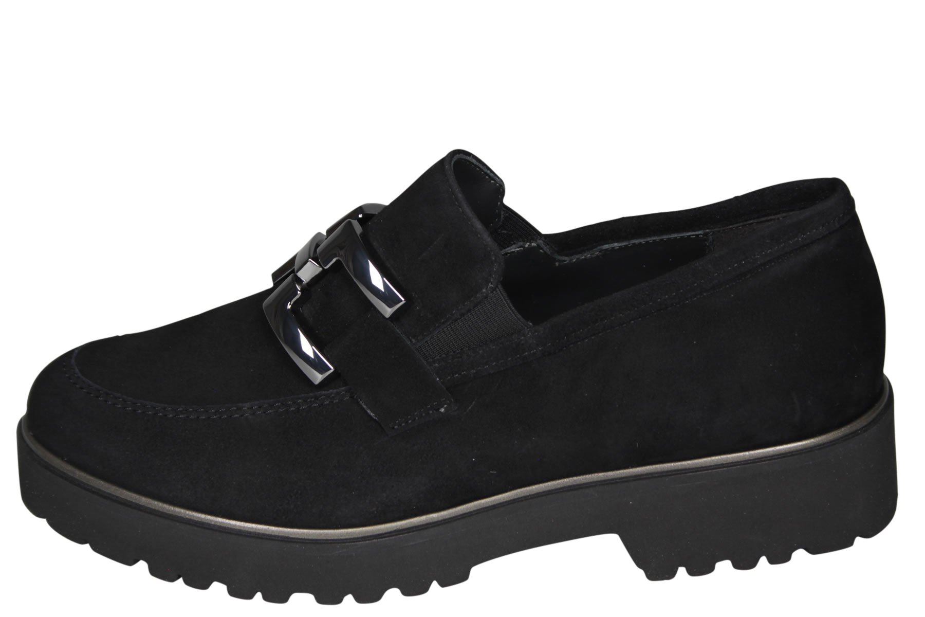 Semler B10173 Barbara Zwarte Veterboot | Dames Comfortschoenen