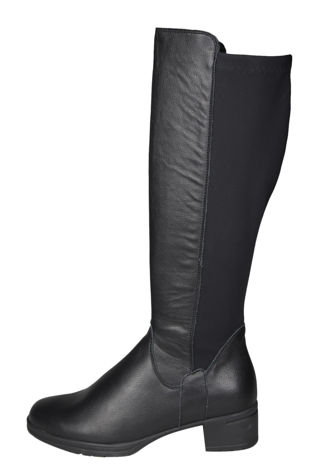 Hartjes 192.0201/15 Hip Zwarte Lange laars | Wijdeman Dames Comfortschoenen