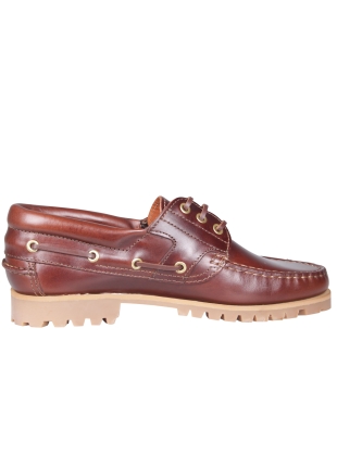 van Bommel Boat Shoe van Bommel Boat Shoe SBM-30001-27-01 Bruine Veterschoen