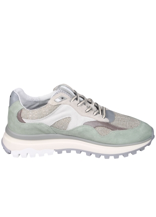 Floris van Bommel De Gripper Floris van Bommel De Gripper SFM-10238-52-01 Groene Sneaker