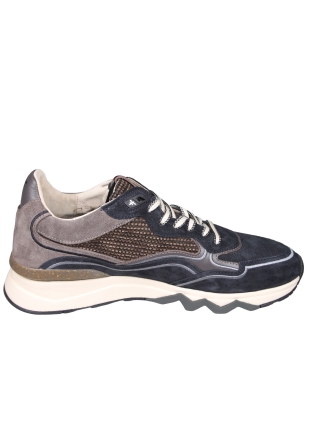 Floris van Bommel De Zager Floris van Bommel De Zager SFM-10198-41-01 Blauwe Sneaker