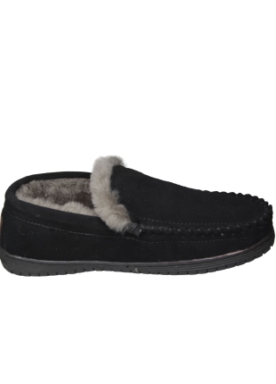 Warmbat Warmbat Grz4410 Grizzly Zwarte Pantoffel