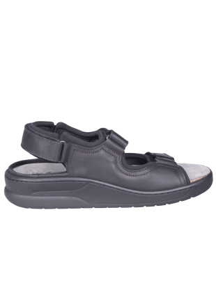 Mephisto Mephisto Valden Zwarte Sandaal