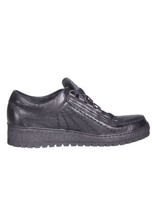 Mephisto Mephisto Rainbow Zwarte Veterschoen