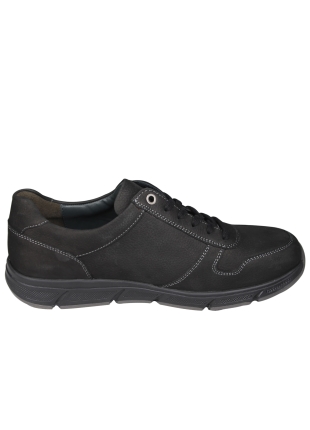 Solidus Solidus 67025 Kai Zwarte Veterschoen