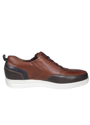 Gijs Go Gijs Go 2085.8925 Wijdte H Bruine Sneaker