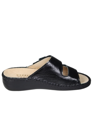 Cypres Cypres Antoinette 2640701 8812M Zwarte Slipper
