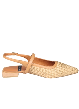 Angel Alarcon Angel Alarcon IMELDA 26002 530B Beige Slingback