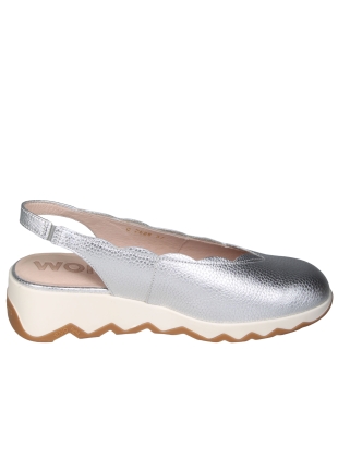 Wonders Wonders MAX C-7625 Zilveren Slingback