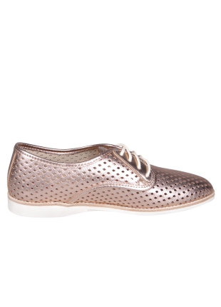 Rollie Rollie Derby punch Roze Veterschoen