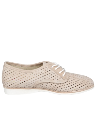 Rollie Rollie Derby Punch Taupe Veterschoen