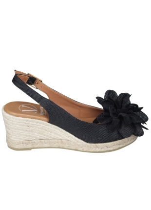 Viguera Viguera 2210 Zwarte Espadrille