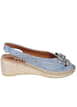 Viguera Viguera 2281 Blauwe Espadrille