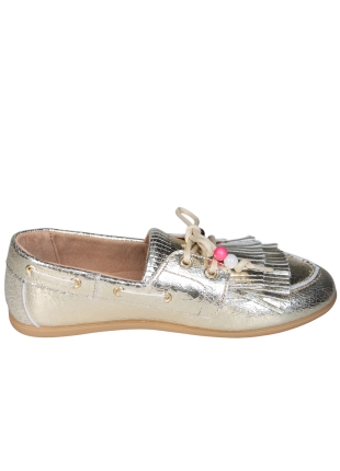 DWRS DWRS LATTY fringes crackled B11975-06 Gouden Bootschoen