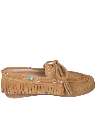 Miss Behave Miss Behave Zayly 2657-11 Bruine Bootschoen