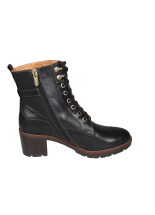 Pikolinos Pikolinos LLANES W7H-8510 Zwarte Veterboot