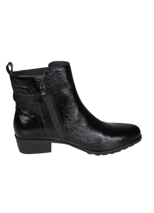 Caprice Caprice 9-25403-45 Zwarte Enkellaars