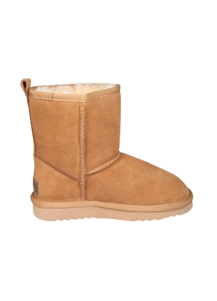 Warmbat Warmbat KNG3210 Kangaroo Cognac Enkellaars