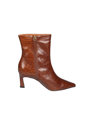 Angel Alarcon Angel Alarcon AVIANA 26603-458B Cognac Enkellaars