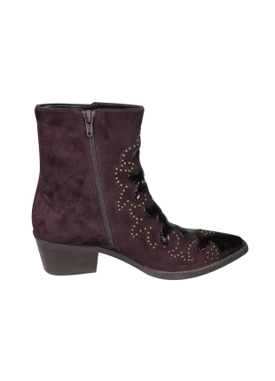 Vivian Ray Vivian Ray Carlotta 2645363 Paarse Enkellaars