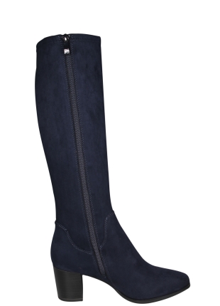 Caprice Caprice 9-25503-45 Blauwe Lange laars