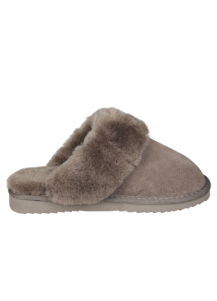 Warmbat Warmbat Fls3210 Flurry Taupe Pantoffel
