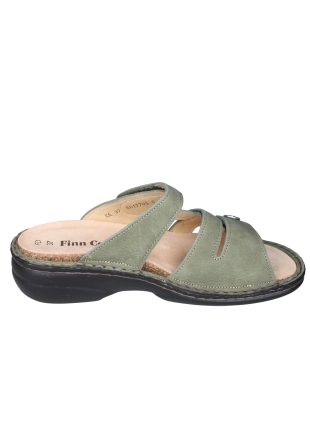 Finn Comfort Finn Comfort 82568 Ventura Groene Slipper