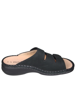 Finn Comfort Finn Comfort 2620 Hellas Zwarte Slipper