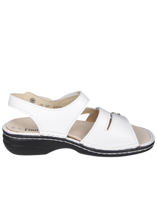 Finn Comfort Finn Comfort 2562 Gomera Witte Sandaal