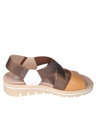 PieSanto PieSanto 250787 Bruine Sandaal