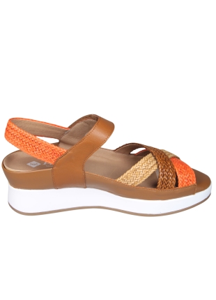 PieSanto PieSanto 260425 Oranje Sandaal