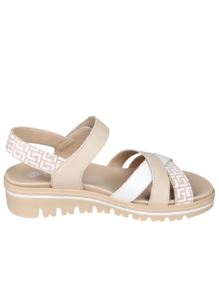 PieSanto PieSanto 260784 Beige Sandaal