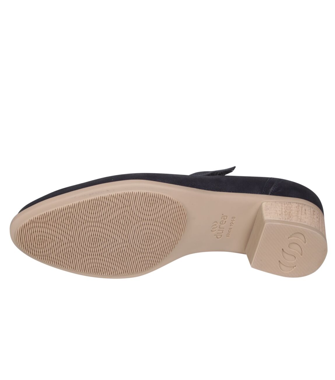 Durea 5679.8165 Wijdte E Blauwe Pump D.BLAUW