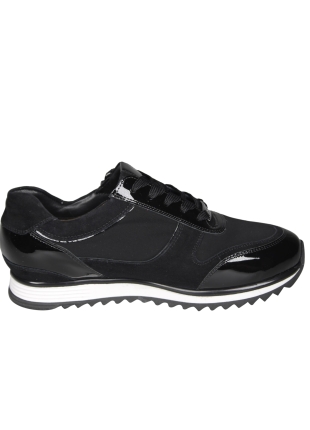 Hassia Comfort fit Hassia Comfort fit 302035 Porto Zwarte Sneaker